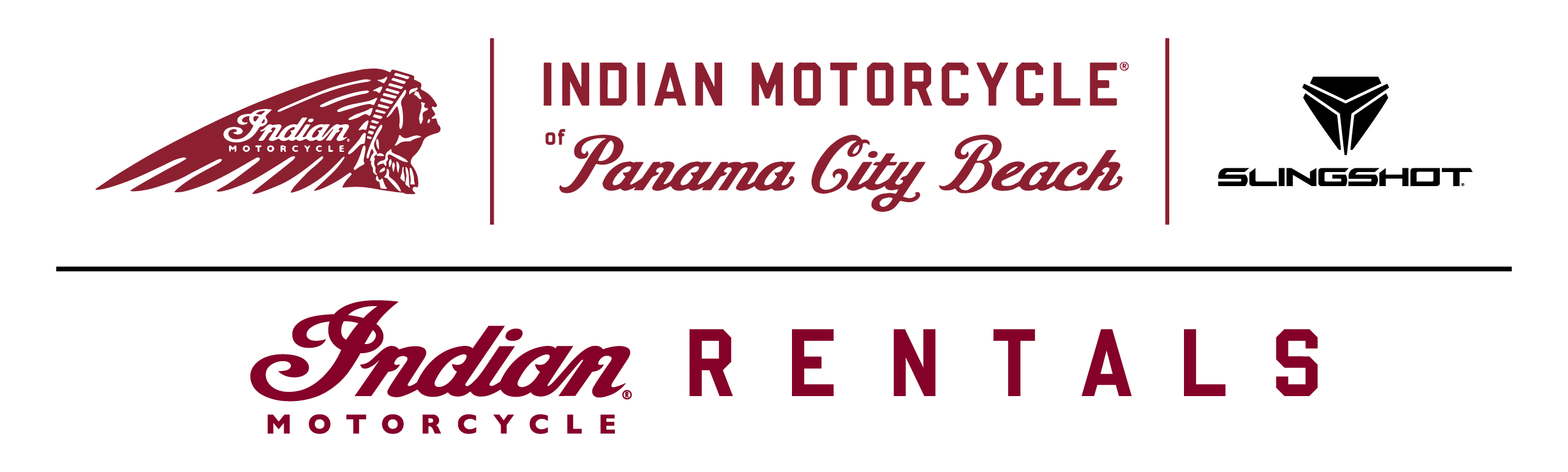 Indian Motorcycle Panama Beach Logo